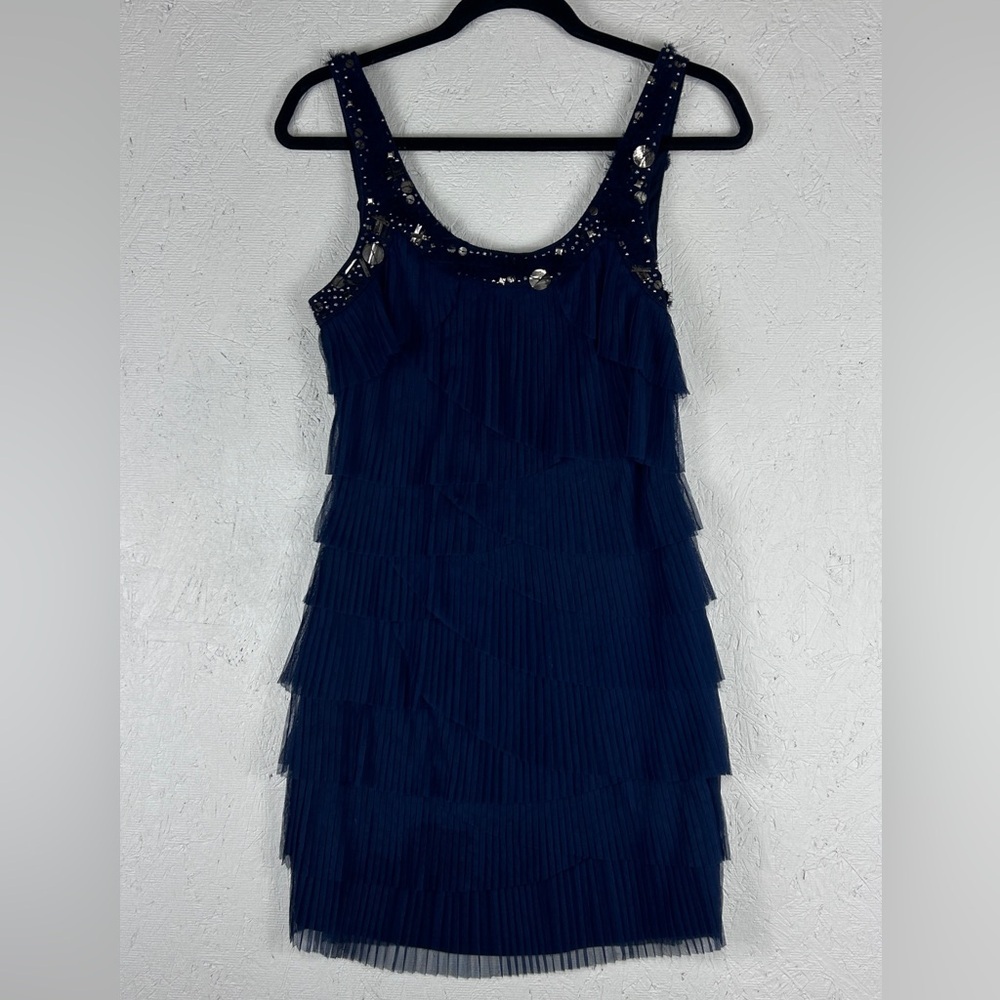 NWT Miss Me Cocktail Dress Womens Size S Sleeveless Scoop Neckline Lightweight